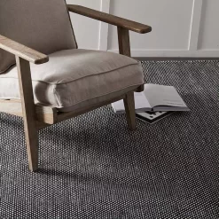 Suri Rug - Black & Ivory