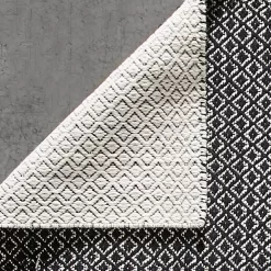 Jivika Rug - Ivory & Black -Fashion Furniture Store 1117258266 f 1