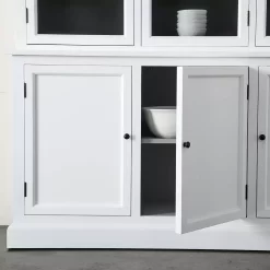 Thatch Buffet & Hutch -Fashion Furniture Store 1117258390 G