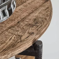 Fergus Side Table -Fashion Furniture Store 1117258789 D