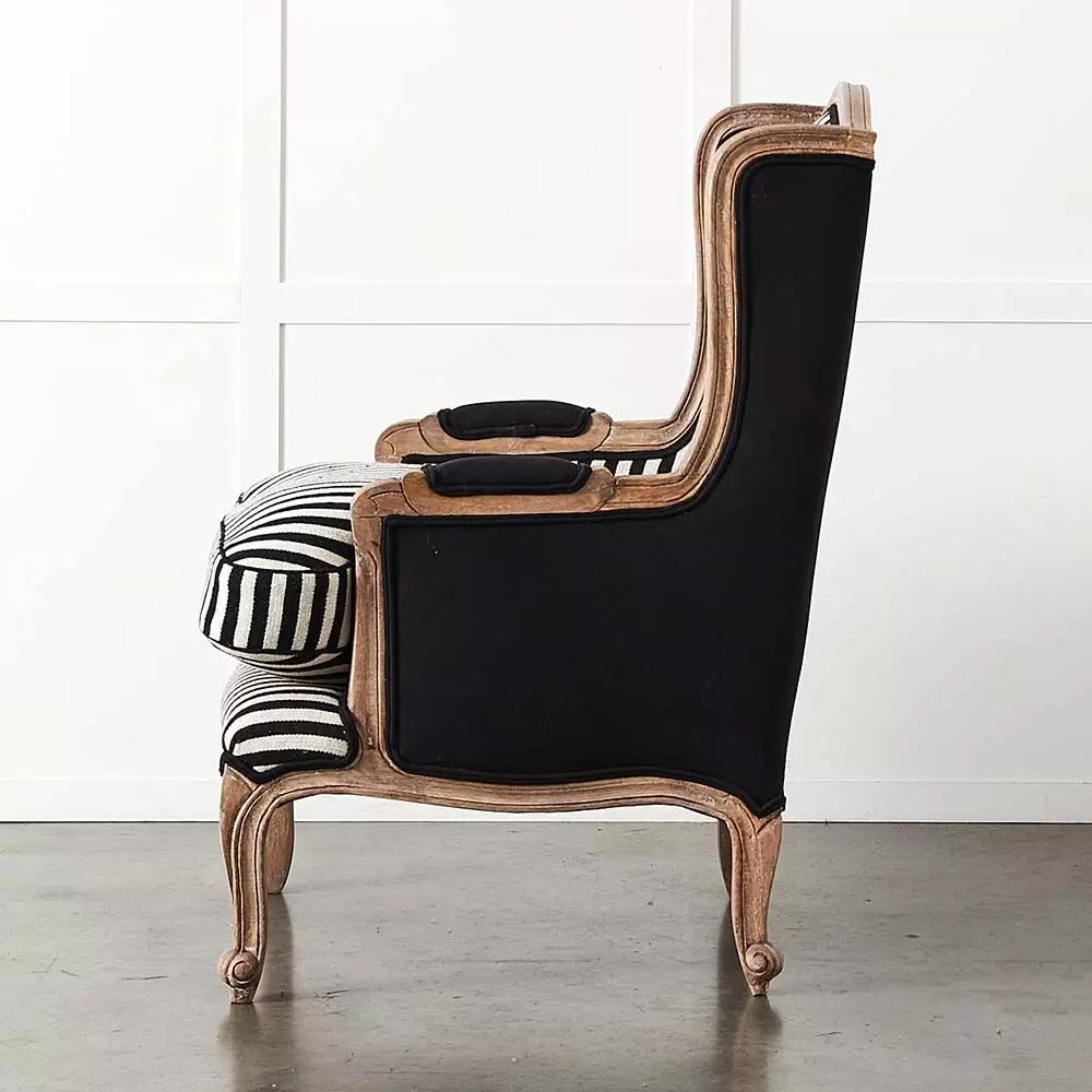 Khadi Bandar Armchair 4 Khadi Bandar Armchair - Image 2