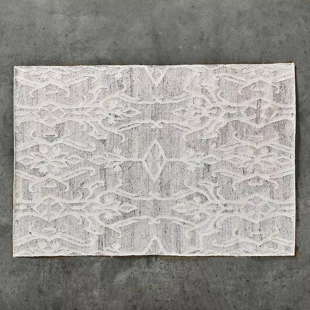 Sadie Rug - Grey & White 4 Sadie Rug - Grey & White - Image 2