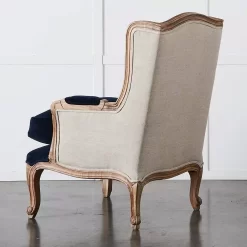 Khadi Indigo Armchair -Fashion Furniture Store 1117259740 C
