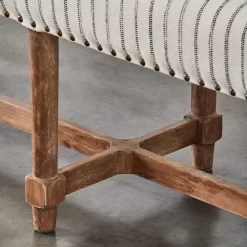 Khadi Hickory Stripe Bench 13 Khadi Hickory Stripe Bench -Fashion Furniture Store 1117261572 e