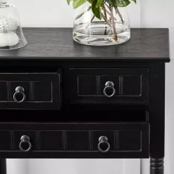 Elise 3 Drawer Bedside Table -Fashion Furniture Store 2010049 x