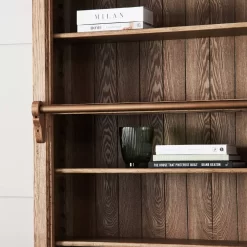 Obernai 2 Section Library -Fashion Furniture Store 6808 F